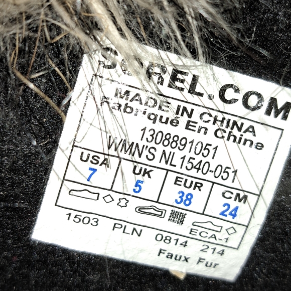 Sorel leather Canadian snow boots - Picture 14 of 15